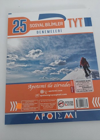  25 TYT Sosyal Bilimler Denemeleri Kitabı