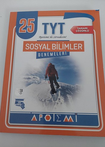 25 TYT Sosyal Bilimler Denemeleri Kitabı