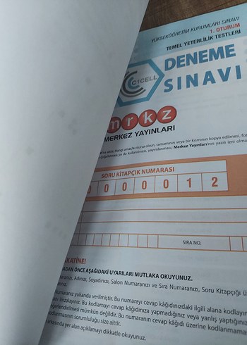  Beden Renk 12'li TYT Cebirsel Matematik Deneme Seti