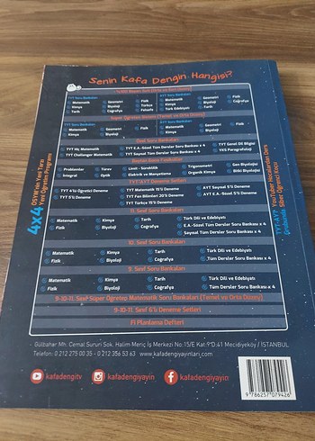 TYT Biyoloji Nar Soru Bankası - KafaDengi