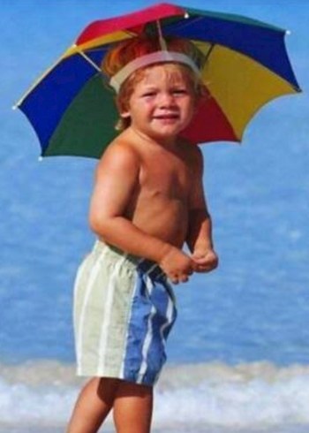 Renkli Katlamalı kafa şemsiye yeni - Görsel 7