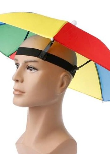 Renkli Katlamalı kafa şemsiye yeni - Görsel 8