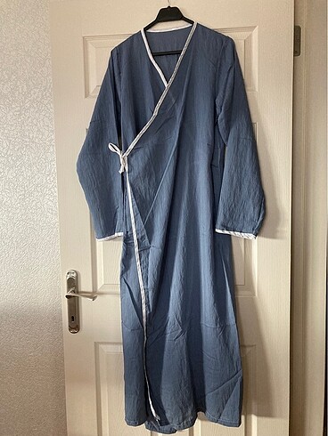 Pamuklu Kumaş Namaz Elbisesi Kimono