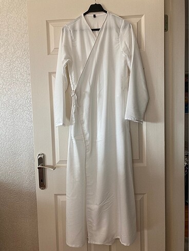 Pamuklu Kumaş Namaz Elbisesi Kimono
