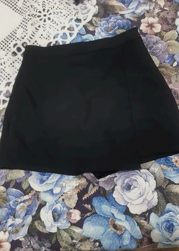 Siyah Mini Şort Etek