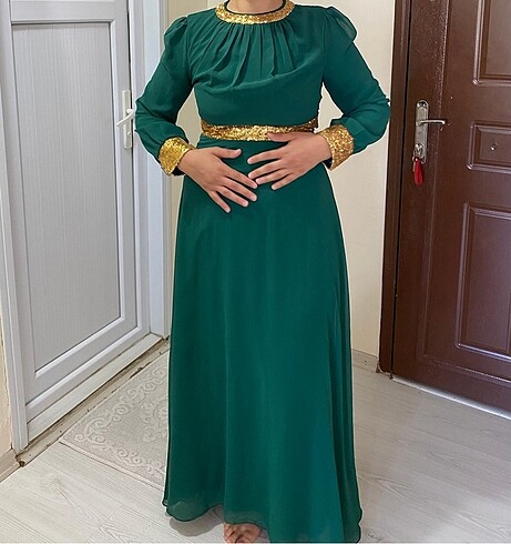 Abiye elbise iyi durumda