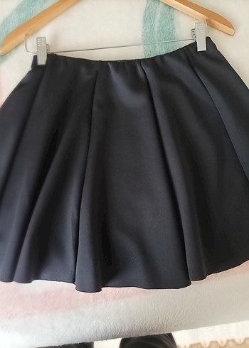 Siyah Pilili Mini Etek - Görsel 2