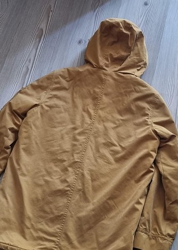 Erkek Çocuk Kahverengi Düğmeli Kaban - Görsel 4