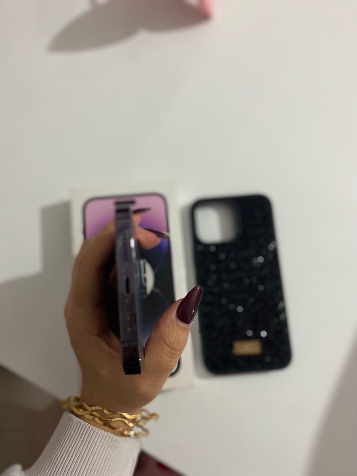 Koyu Mor iPhone 14 Pro max 128 GB - Görsel 4