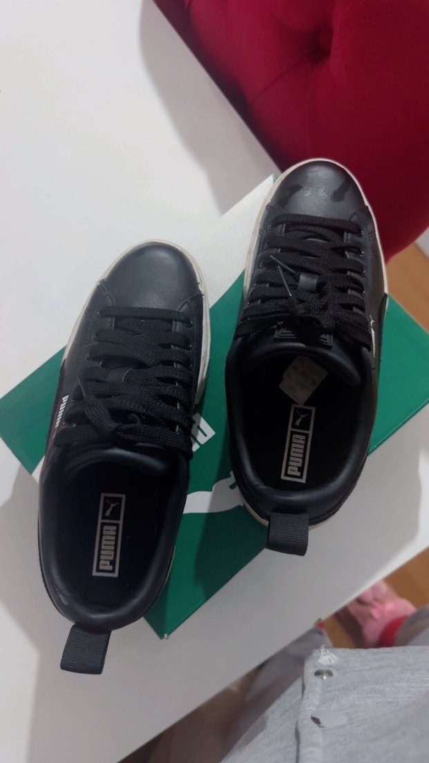 Siyah Kadın Platform Spor Ayakkabı - Görsel 3