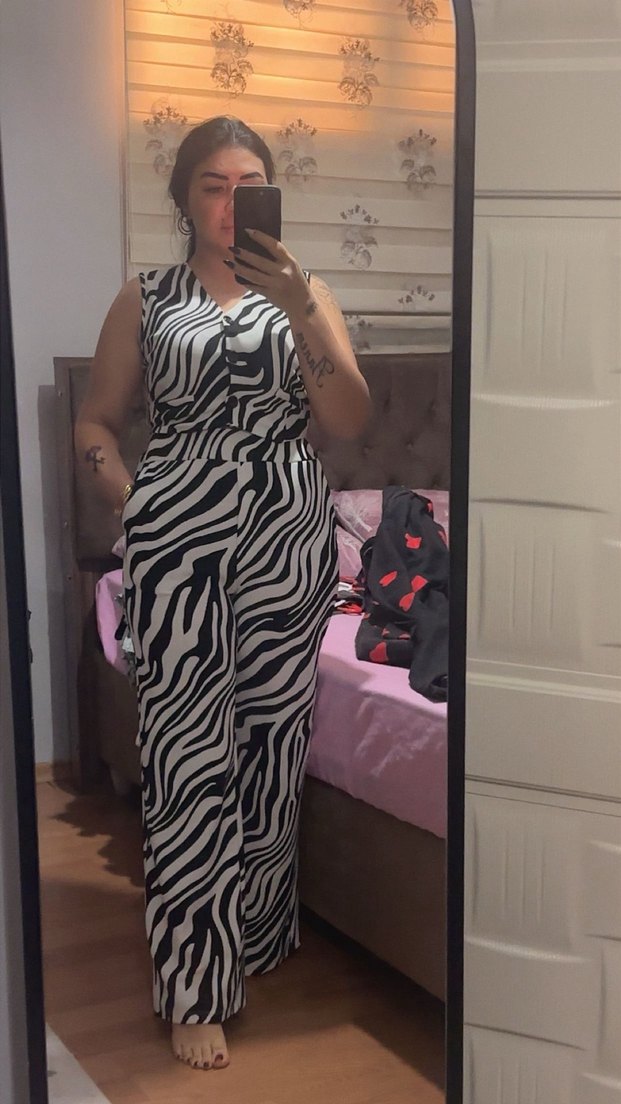 Zebra Desenli takım - Görsel 3