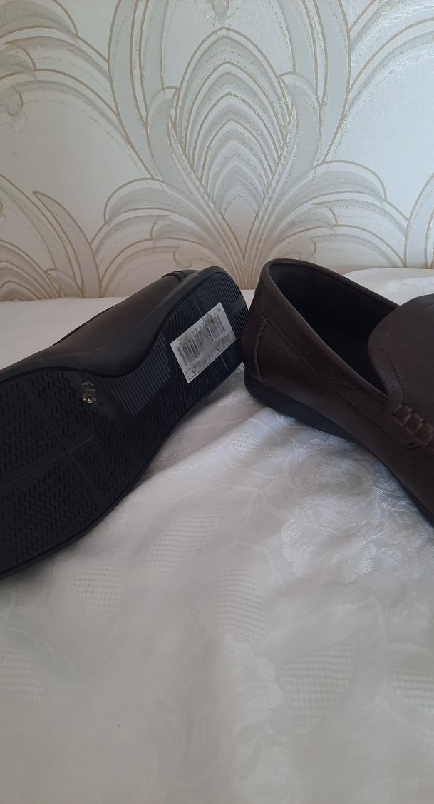 Kahverengi Deri Klasik Erkek Ayakkabı - Görsel 2