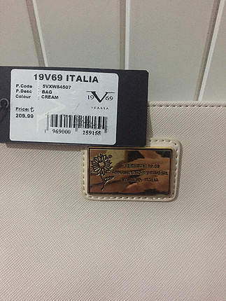 Versace 19.69 Versace etiketli çanta 