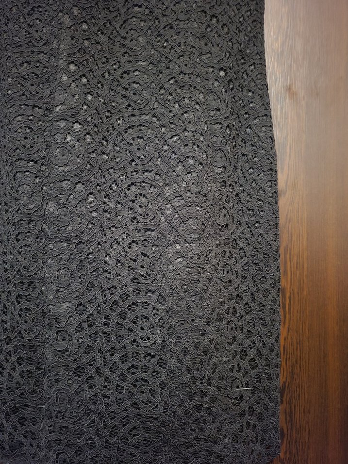 Siyah Dantelli Straplez midi Abiye Elbise - Görsel 5