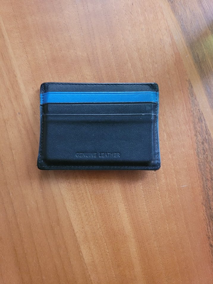 Balmain Siyah Deri  Cüzdan - Görsel 2