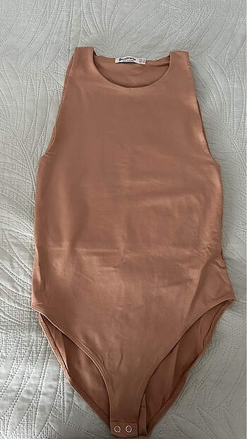 m Beden ten rengi Renk Stradivarius poliamid halter yaka body