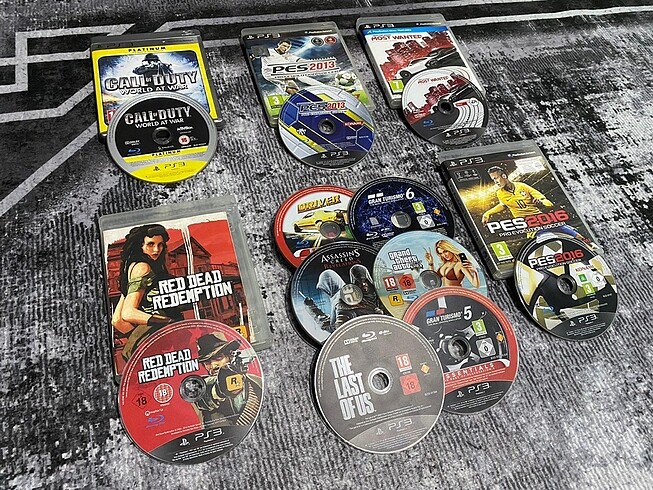 Playstation 3 orj. Oyun CD'leri