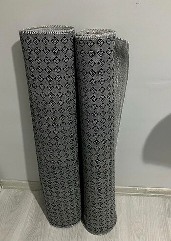 Beden gri Renk PELUŞ HALI 2 ADET