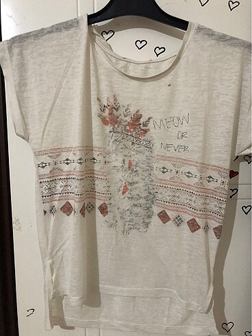Kadın kısa kollu T-shirt