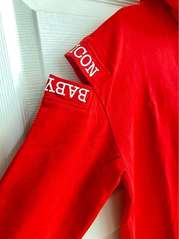 l Beden kırmızı Renk Mavi bayan Sweatshirt