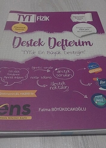  Beden Tyt fizik destek defteri