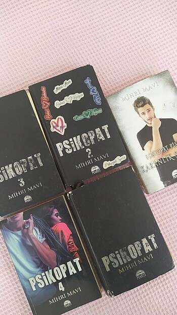 Psikopat kitap seti 5 kitap 