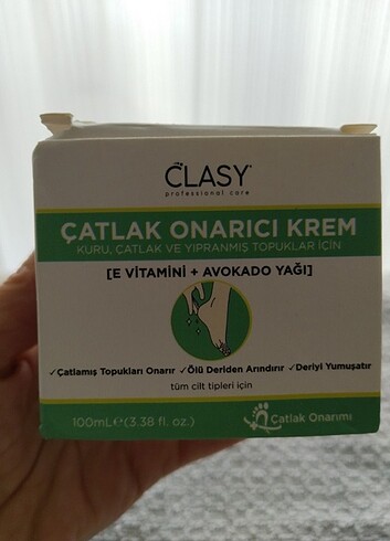 Diğer Clasy Çatlak Onarıcı ayak Kremi