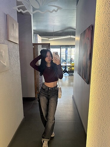 Bershka jean siyah