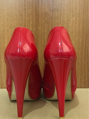 38 Beden kırmızı Renk Kırmızı Stiletto
