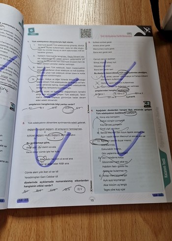  Beden Süper 10 Türk Dili ve Edebiyatı Yeni Nesil Soru Kitabı