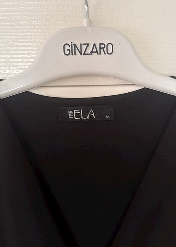 Siyah V Yaka Kısa Kadın Tulum - Görsel 4