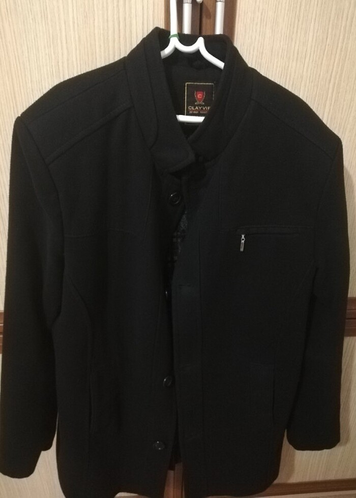 Erkek kısa kaşe kaban  - Görsel 2