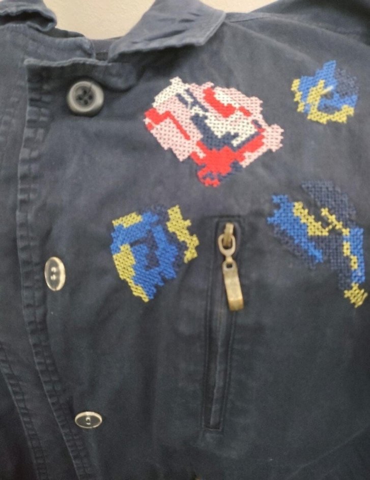 Nakışlı, Düğmeli, Ceketi - Görsel 4