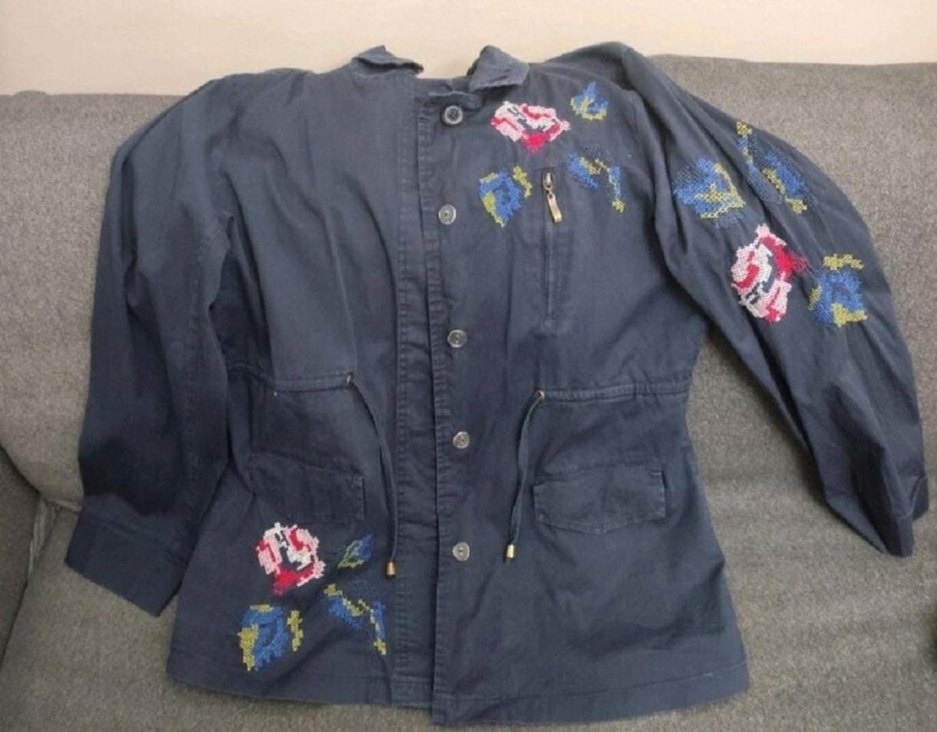 Nakışlı, Düğmeli, Ceketi - Görsel 2