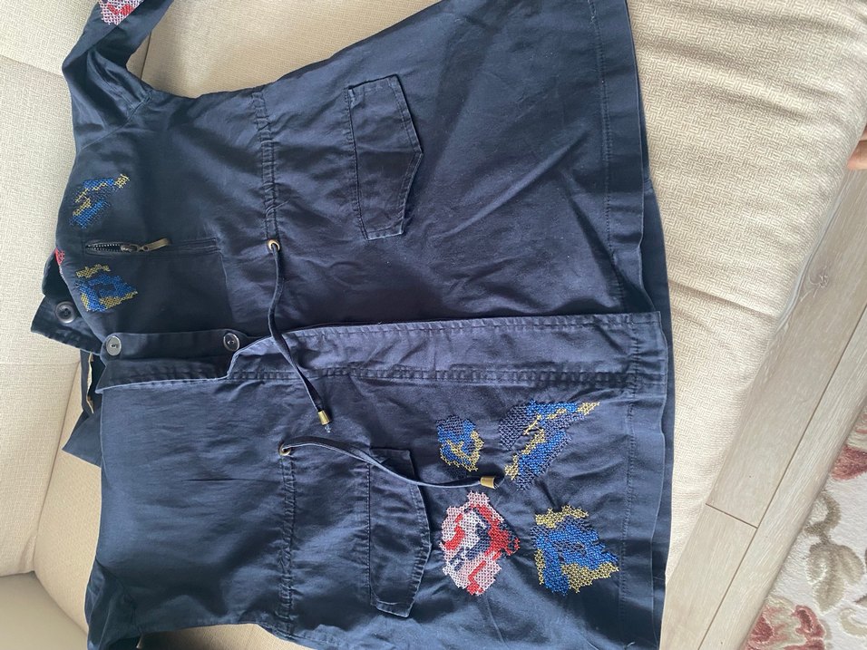 Nakışlı, Düğmeli, Ceketi - Görsel 5