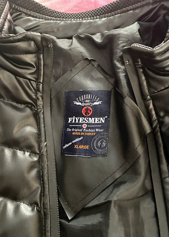 Siyah Fermuarlı erkek deriMont - Görsel 2