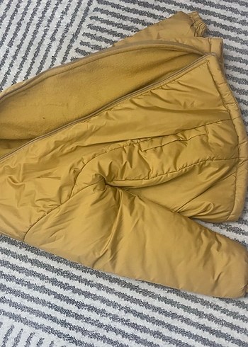 Sarı Fermuarlı unisex Çocuk Mont - Görsel 4