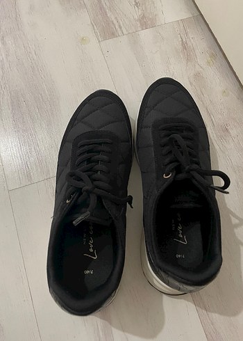 Siyah kadın spor ayakkabı - Görsel 5