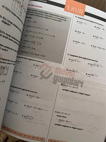  Beden Metin Yayınları Ayt Matematik Soru Bankası
