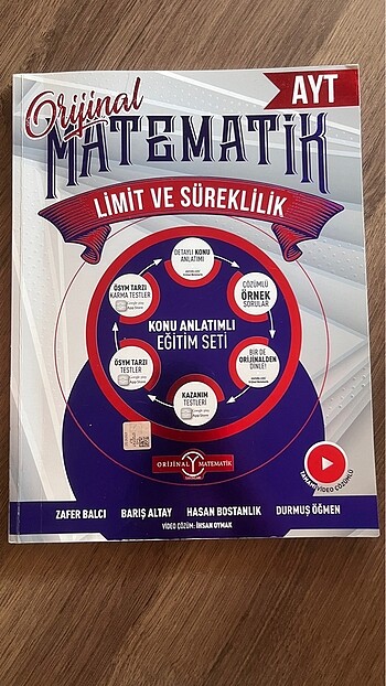 Orijinal ayt matematik limit ve süreklilik fasikülü