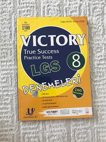 Victory 8. Sınıf LGS denemeleri