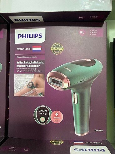 PHILIPS EPİLASYON CİHAZI