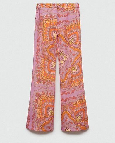 Mango Desenli Kadın Pantolon