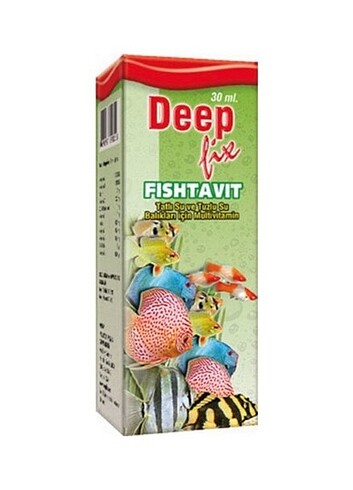 Deep Fistavit Balık Vitamini 30cc