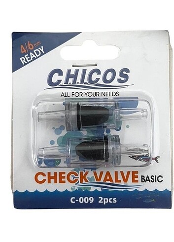 Chicos Mt100 Akvaryum Çiftli Check Valve