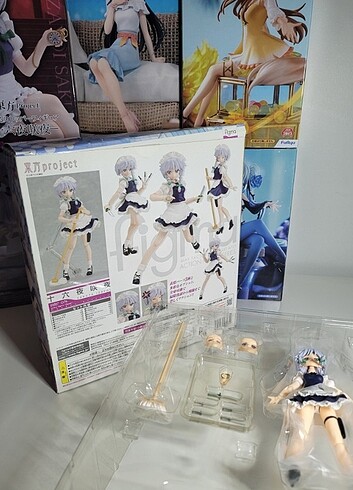  Beden Renk Sakuya Izayoi Figma 076 Max Factory x Masaki Apsy Orjinal Figma 