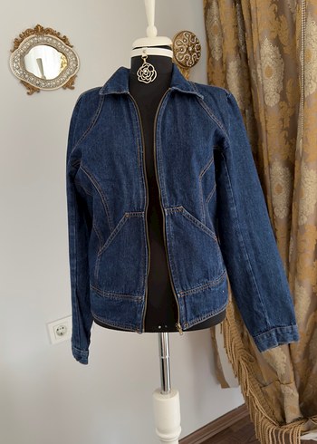Diğer Klasik Mavi Denim Ceket