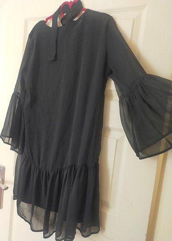 Siyah Renkli Gotik Kadın Tunik - Görsel 4