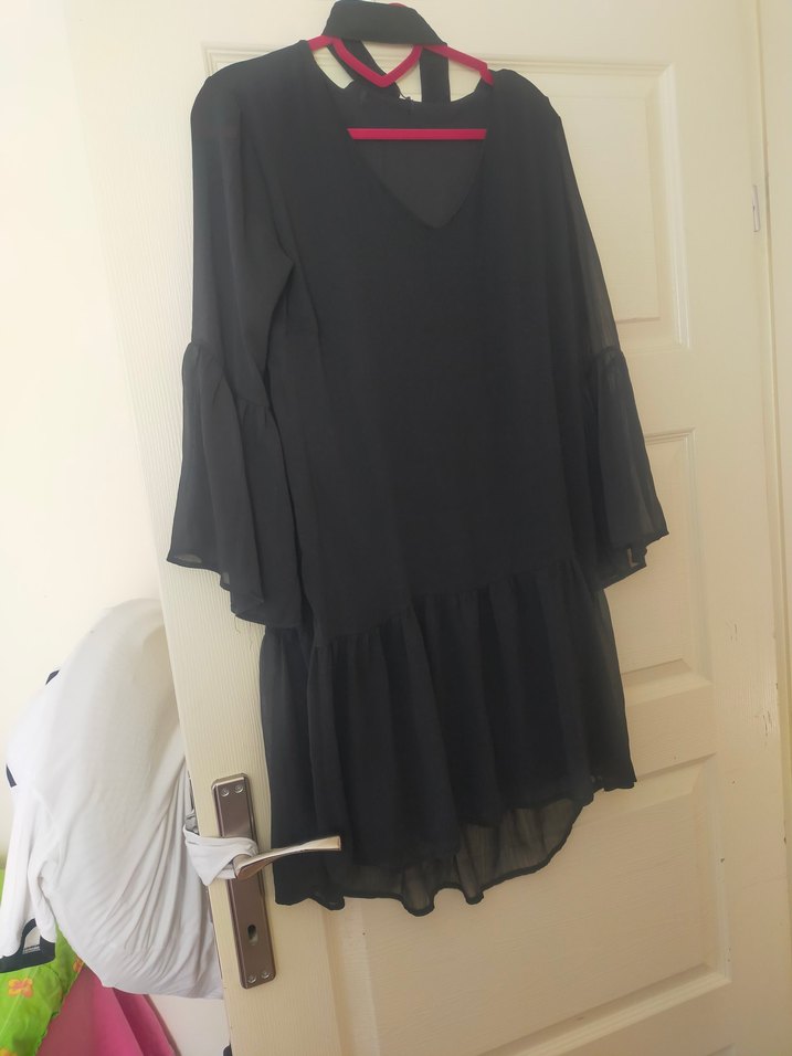 Siyah Renkli Gotik Kadın Tunik - Görsel 3