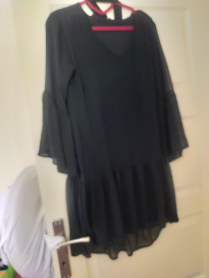 Siyah Renkli Gotik Kadın Tunik - Görsel 2